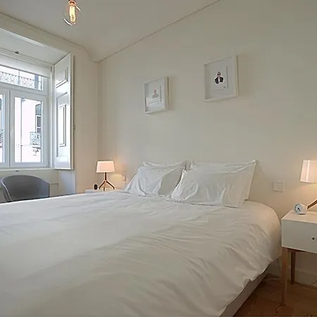 Apartman Portuguese Living Chiado Stylish Lisboa